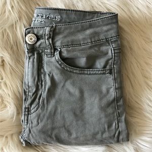 American Eagle khaki stretch pants